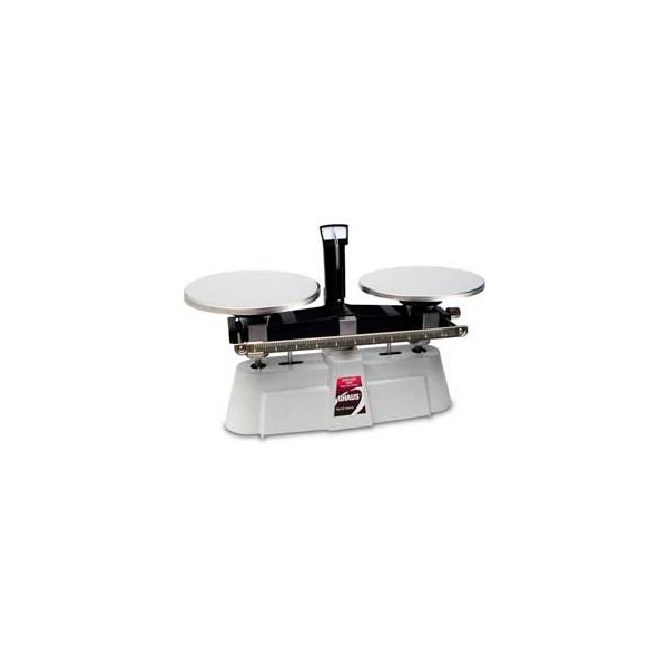 Ohaus 1550-SD Two Beam Stainless Steel Plates 2000g x 0.1g 3-1/2" Diameter Platform